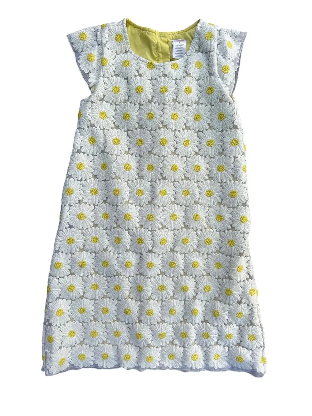Gymboree Girls’ Daisies Lace Shirt‎ Dress 8 Years